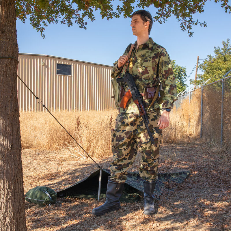 Romanian Mozaic Camo Shelter Half, , large image number 8